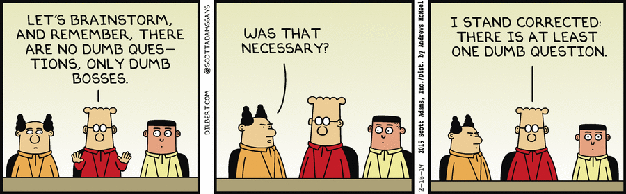 Dilbert Cartoon